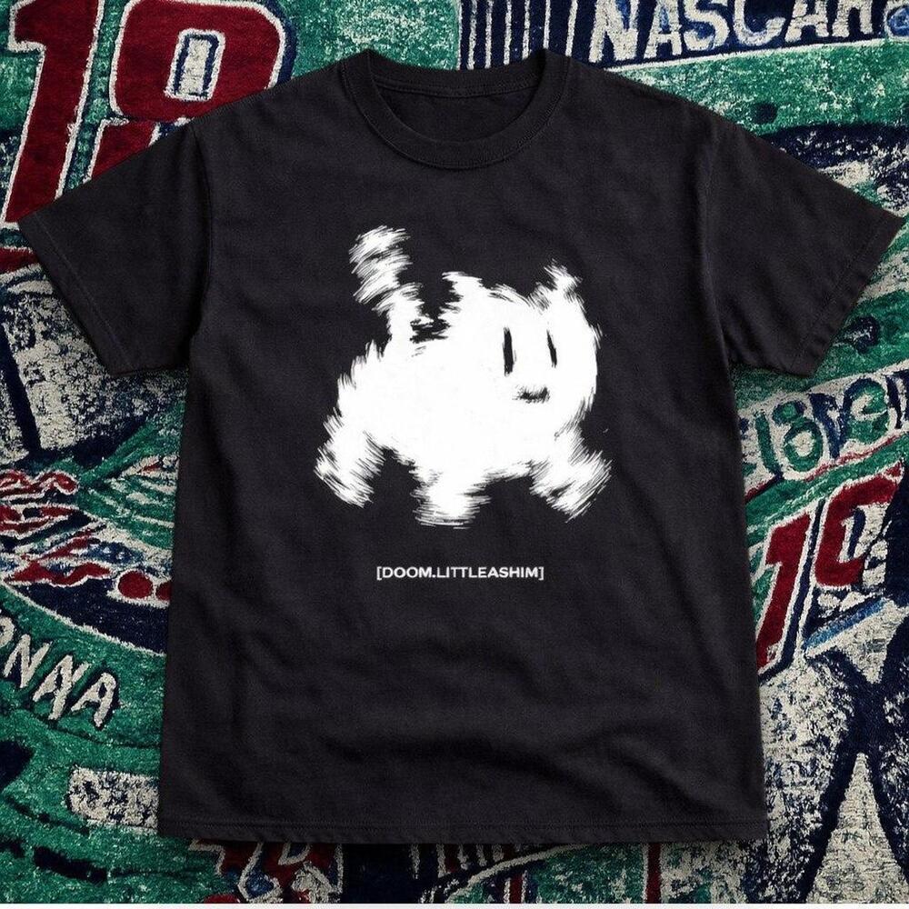Gy2K Grunge Glitch Ghost Graphic Tee Black Unisex.